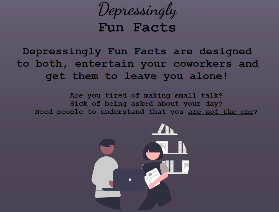 Depressingly Fun Facts Preview